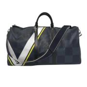 Pre-owned Canvas louis-vuitton-bags Louis Vuitton Vintage , Black , Da...