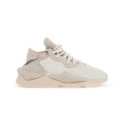 Tweekleurige Kaiwa sneakers met leren details Y-3 , White , Heren