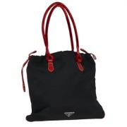 Pre-owned Nylon prada-bags Prada Vintage , Black , Dames