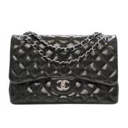 Pre-owned Fabric chanel-bags Chanel Vintage , Black , Dames