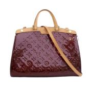 Pre-owned Leather louis-vuitton-bags Louis Vuitton Vintage , Red , Dam...