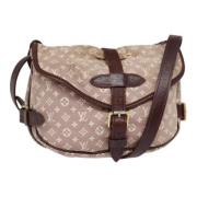 Pre-owned Canvas louis-vuitton-bags Louis Vuitton Vintage , Brown , Da...