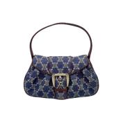 Pre-owned Denim celine-bags Celine Vintage , Purple , Dames