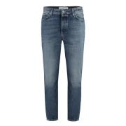 Slim Fit Jeans Department Five , Blue , Heren