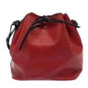 Pre-owned Leather louis-vuitton-bags Louis Vuitton Vintage , Red , Dam...