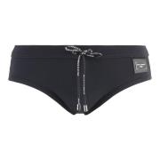 Elastische Trekkoord Zwembroek Dolce & Gabbana , Blue , Heren