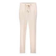 Stretch broek met zakken Betty & Co , Beige , Dames