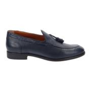 Heren leren loafers Nerogiardini , Blue , Heren