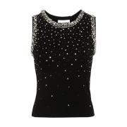 Zwarte Topwear voor Vrouwen Ss24 DES Phemmes , Black , Dames