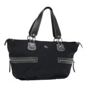 Pre-owned Canvas totes Burberry Vintage , Black , Dames