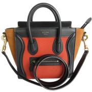 Pre-owned Leather celine-bags Celine Vintage , Brown , Dames