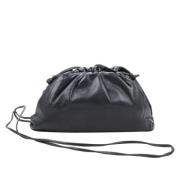 Pre-owned Leather handbags Bottega Veneta Vintage , Black , Dames