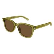 Zonnebril Saint Laurent , Green , Heren