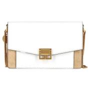 Pre-owned Leather shoulder-bags Givenchy Pre-owned , White , Dames