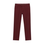 Slim Fit Katoenen Chino's Brooks Brothers , Red , Heren