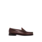 Handgemaakte Larson Loafers met Glanzende Afwerking G.h. Bass & Co. , ...