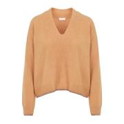 Gebreide Dames Trui Liu Jo , Beige , Dames