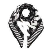 Stijlvolle Sjaals & Shawls Collectie Alexander McQueen , Black , Dames