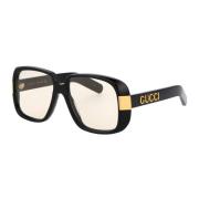 Stijlvolle zonnebril Gg0318S Gucci , Black , Dames