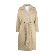 Trench Coats Tommy Hilfiger , Beige , Dames