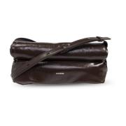 Schoudertas Rollup Klein Jil Sander , Brown , Dames