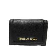 Pre-owned Leather wallets Michael Kors Pre-owned , Black , Dames