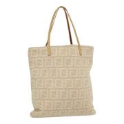 Pre-owned Canvas fendi-bags Fendi Vintage , Beige , Dames