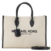 Pre-owned Leather handbags Michael Kors Pre-owned , Beige , Dames