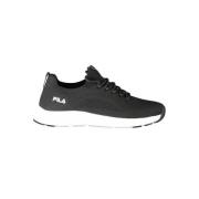 Zwarte Polyester Sneaker Fila , Black , Dames