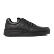 Zwarte Sneakers Stijlvolle Schoenen Givenchy , Black , Heren