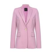 Violet Blazer Womens Clothing Pinko , Pink , Dames