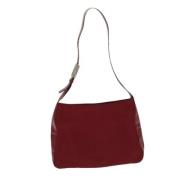 Pre-owned Nylon shoulder-bags Prada Vintage , Red , Dames