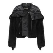 Zwarte jas voor vrouwen Aw24 Sacai , Black , Dames