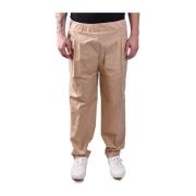 Luchtblauwe Stijlvolle Broek Laneus , Beige , Heren