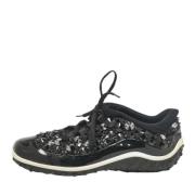 Pre-owned Fabric sneakers Miu Miu Pre-owned , Black , Dames