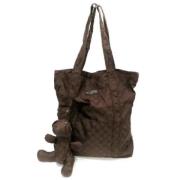 Pre-owned Nylon gucci-bags Gucci Vintage , Brown , Dames