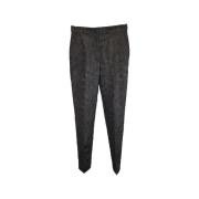 Pre-owned Polyester bottoms Dolce & Gabbana Pre-owned , Black , Dames