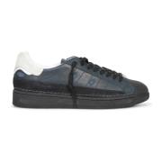 Zwarte Sneakers voor Heren Stijlvol D.a.t.e. , Black , Heren