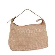 Pre-owned Canvas handbags Fendi Vintage , Pink , Dames