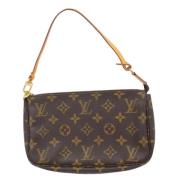 Pre-owned Canvas louis-vuitton-bags Louis Vuitton Vintage , Brown , Da...