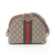 Pre-owned Coated canvas gucci-bags Gucci Vintage , Beige , Dames