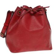 Pre-owned Leather louis-vuitton-bags Louis Vuitton Vintage , Red , Dam...