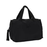 Pre-owned Nylon handbags Prada Vintage , Black , Dames