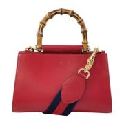 Pre-owned Leather gucci-bags Gucci Vintage , Red , Dames