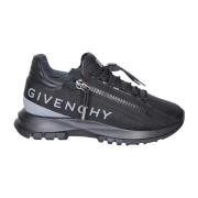 Zwarte Sneakers met 4G Trekkoord Givenchy , Black , Heren