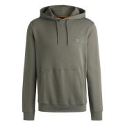 Stijlvolle Oranje Hoodie Boss Orange , Gray , Heren