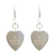 Pre-owned Silver earrings Gucci Vintage , Gray , Dames