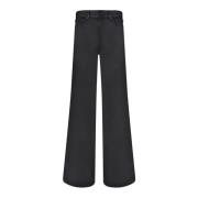 Stijlvolle Zwarte Jeans Aw24 7 For All Mankind , Black , Dames