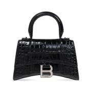 Zandloper XS Handtas Balenciaga , Black , Dames