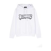 Witte Sweatshirt Ss24 Herenmode Dsquared2 , White , Heren